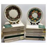 1981-1993 Lenox Christmas wreath collectible 1981-1993 Lenox Christmas wreath collectible