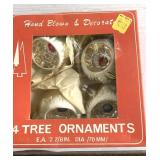 Vintage glass Christmas ornaments Vintage glass Christmas ornaments