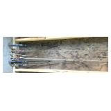 Lot of fishing poles Lot of fishing poles
