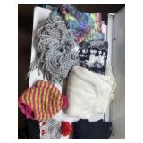 Sweater, cardigan, scarfs and hats Sweater, cardigan, scarfs and hats