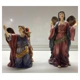 Angel figurines-tallest is 10' Angel figurines-tallest is 10'