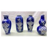 Vintage 4' tall vases-no markings Vintage 4' tall vases-no markings