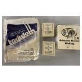 Professional Tack Cloth, Asbestos Burner Wicking & Professional Tack Cloth, Asbestos Burner Wicking &
