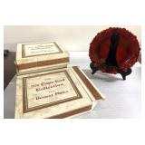 Vintage Avon Cape Cod Ruby Red pieces-3 sets of 2 Vintage Avon Cape Cod Ruby Red pieces-3 sets of 2