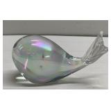 Art glass whale Art glass whale