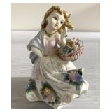 Vintage Lefton hand-painted figurine 5' tall Vintage Lefton hand-painted figurine 5' tall