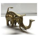 Vintage brass elephant Vintage brass elephant