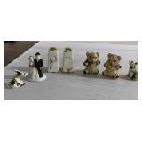 Vintage salt & pepper shakers, figurines Vintage salt & pepper shakers, figurines