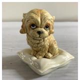 SO CUTE! 3' tall vintage puppy on pillow SO CUTE! 3' tall vintage puppy on pillow