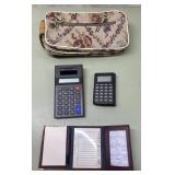 Travel pouch & calculators Travel pouch & calculators