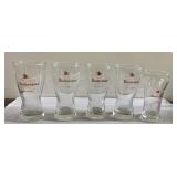 Vintage Budweiser bar glasses Vintage Budweiser bar glasses