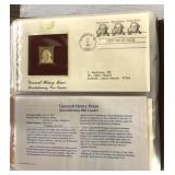 Golden Replica of United States Stamps book FULL! Golden Replica of United States Stamps book FULL!