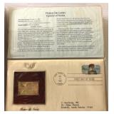 Golden Replica of United States Stamps book FULL! Golden Replica of United States Stamps book FULL!