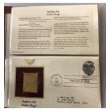 Golden Replica of United States Stamps book FULL! Golden Replica of United States Stamps book FULL!