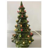 Vintage 8 1/2' light-up ceramic Christmas tree Vintage 8 1/2' light-up ceramic Christmas tree
