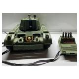 Vintage Topper RC Army Tank-Not tested-hands are Vintage Topper RC Army Tank-Not tested-hands are