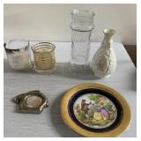 Vintage items-Objet D' Art Limoges France plate, Vintage items-Objet D' Art Limoges France plate,