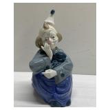 Porcelain Cuernavaca Mexico clown figurine Porcelain Cuernavaca Mexico clown figurine