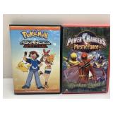 Pokemon & Power Ranger DVDs-Pokemon missing Pokemon & Power Ranger DVDs-Pokemon missing