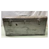 Vintage metal power tool box-empt8.5' x 9.5' x 20' Vintage metal power tool box-empt8.5' x 9.5' x 20'