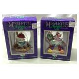 Mistletoe Magic ornaments Mistletoe Magic ornaments
