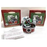 2 Hallmark Keepsake ornaments 2 Hallmark Keepsake ornaments