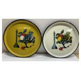 Mid century modern plastic trays-13' Mid century modern plastic trays-13'