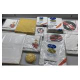 Vintage paper napkins, table cloths & coasters Vintage paper napkins, table cloths & coasters