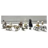 Vintage miniature figurines & bell Vintage miniature figurines & bell