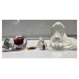Art glass pieces Art glass pieces