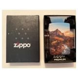 2021 NEW SEALED Mountain Zippo Lighter & box 2021 NEW SEALED Mountain Zippo Lighter & box