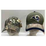 NFL & New Era Rams camo hats NFL & New Era Rams camo hats
