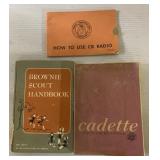1960 Brownie Scout Handbook, 1963 Cadette & FCC 1960 Brownie Scout Handbook, 1963 Cadette & FCC