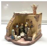 VERY CUTE light-up Nativity-figures are about 2' VERY CUTE light-up Nativity-figures are about 2'