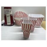 Popcorn popper & container Popcorn popper & container