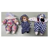 Clown & jester dolls-7' tall Clown & jester dolls-7' tall