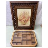 Vintage shadowbox & wall decor Vintage shadowbox & wall decor