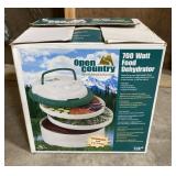 Open Country 700 Watt Food Dehydrater Open Country 700 Watt Food Dehydrater