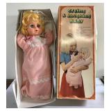 Vintage crying and laughing baby doll 18' Vintage crying and laughing baby doll 18'