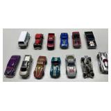 Lot of vintage toy cars-variety of brands