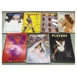 Vintage Playboy magazines
