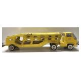Vintage Tonka Car Hauler truck & trailer toy-