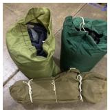 Sleeping bags & small tent Sleeping bags & small tent