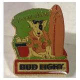 Spuds McKenzie Bud Light pin Spuds McKenzie Bud Light pin
