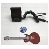 TINY 2' tall vintage speaker & 2 patches TINY 2' tall vintage speaker & 2 patches