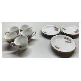 Vintage Merit Japan cups & saucers Vintage Merit Japan cups & saucers
