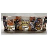 Dolly Parton's Dixie Stampede shot glasses Dolly Parton's Dixie Stampede shot glasses