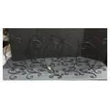Black Metal Stands for Terrariums or Ornaments Black Metal Stands for Terrariums or Ornaments