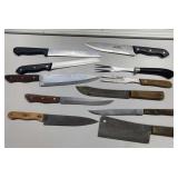 Kitchen knives & meat forks Kitchen knives & meat forks