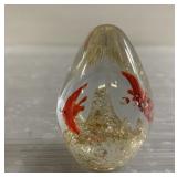 Art Glass fish paperweight-2' tall-Dynasty Gallery Art Glass fish paperweight-2' tall-Dynasty Gallery
